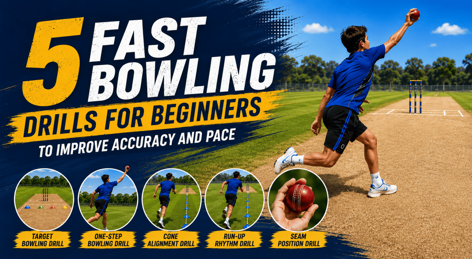 Fast bowling Drills for Beginners