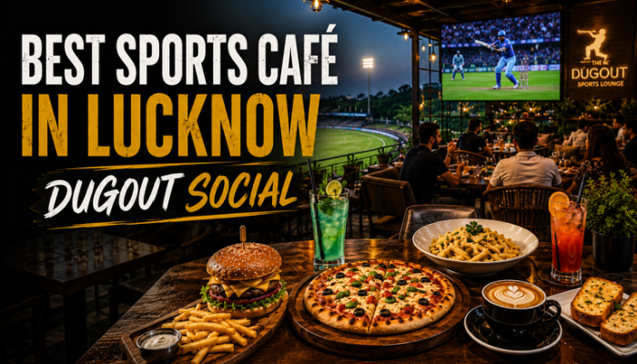 Dugout Social – Best Sports Café in Lucknow for Live Screening